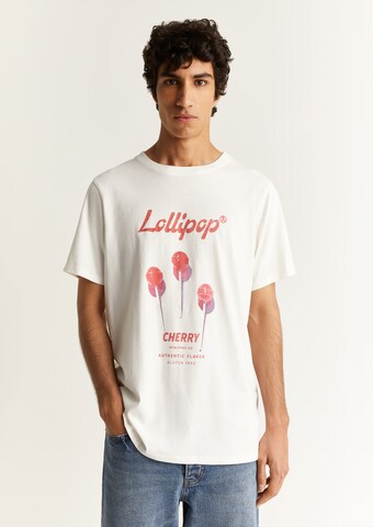 Scalpers Shirt 'Cherry' in Wit
