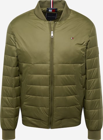 Giacca invernale di TOMMY HILFIGER in verde: frontale