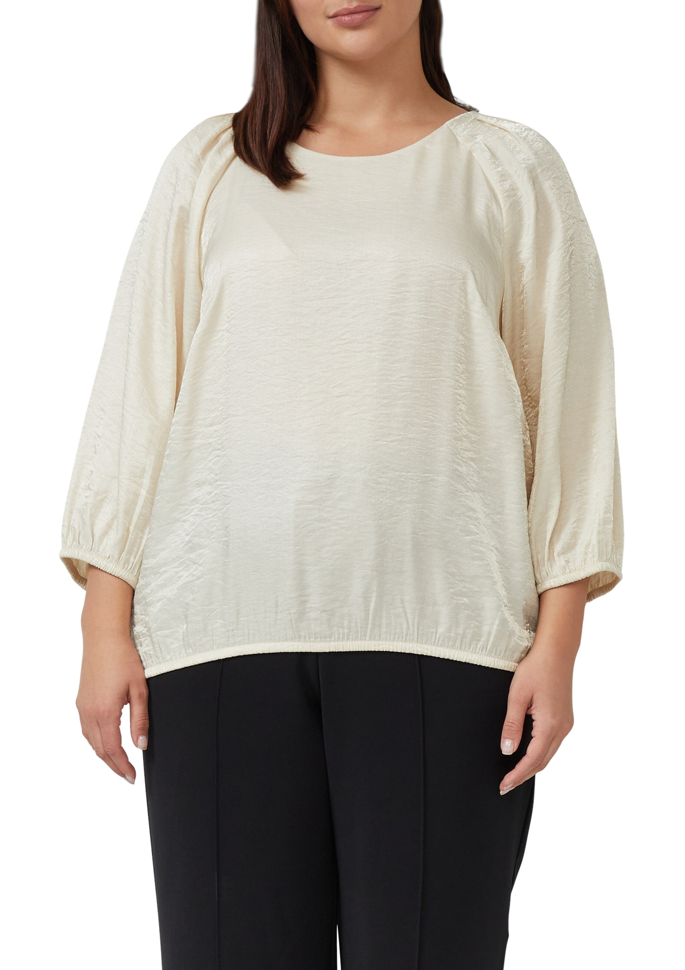 s.Oliver Red Label Plus Blouse in Beige
