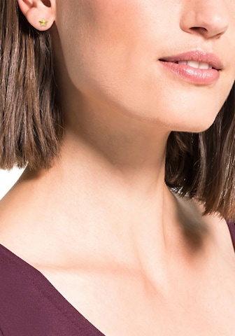 AMOR Earrings in Gold: front