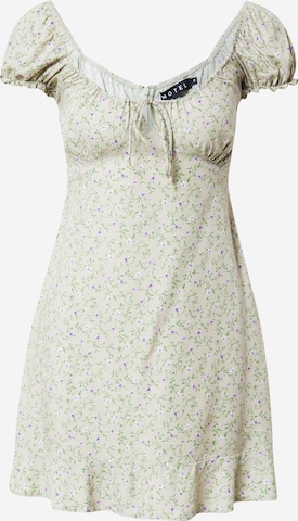 Motel Summer Dress 'Galhaes' in Green: front