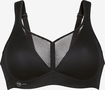 ANITA Minimizer BH 'Air Control Delta Pad Sport' in Zwart: voorkant