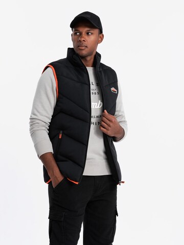 Ombre Bodywarmer in Zwart