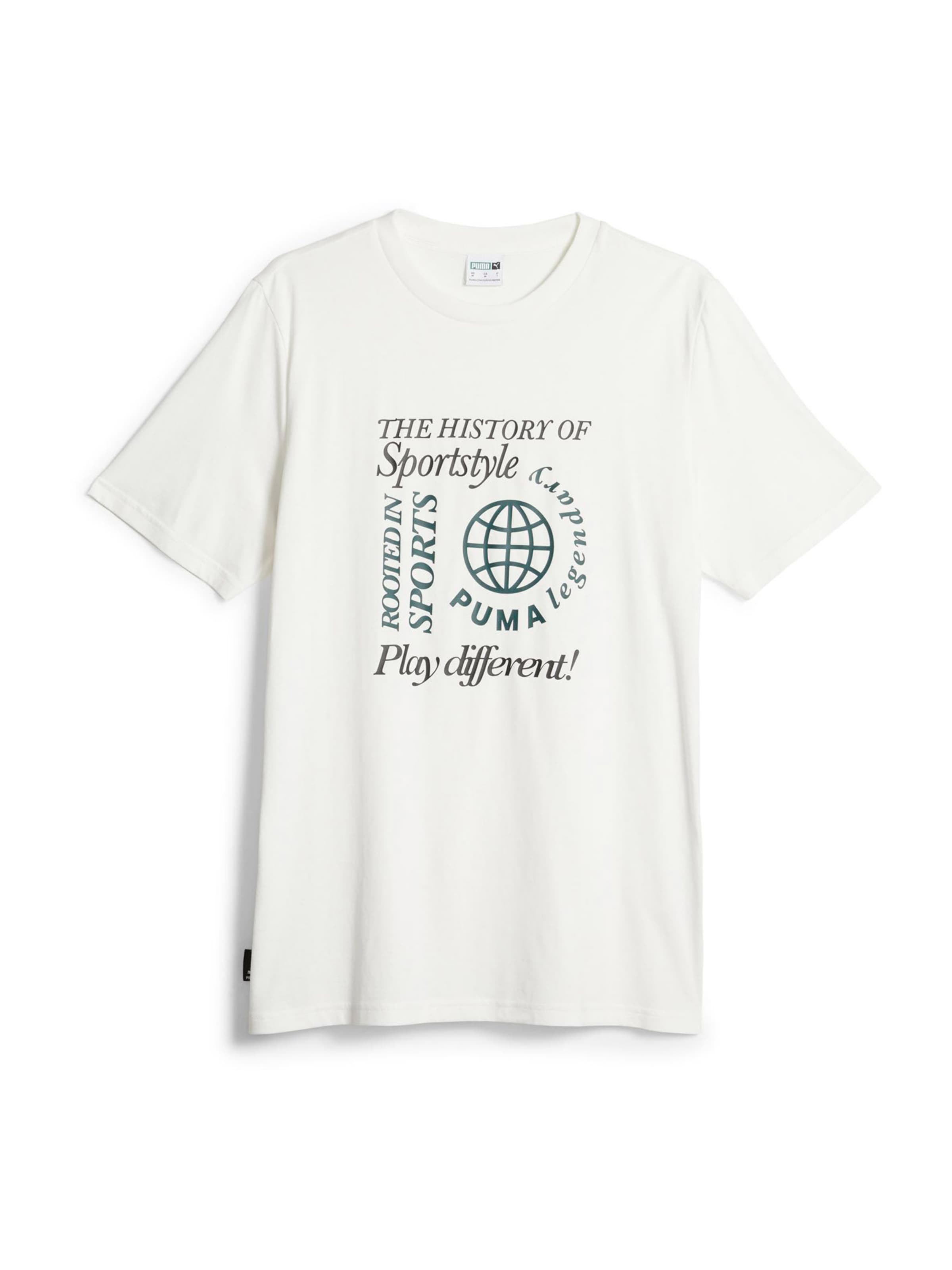 PUMA T-Shirt in Weiß: Vorderseite