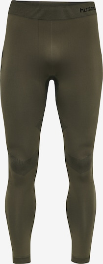Hummel Sportske gaće 'First' u kaki / crna, Pregled proizvoda