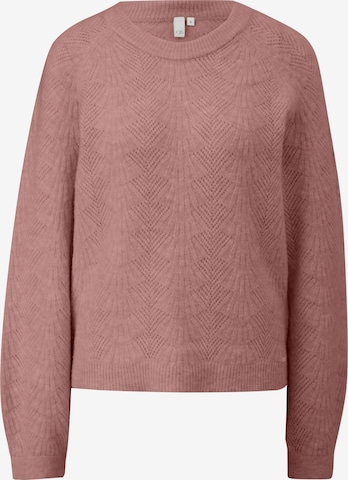 QS - Pullover em rosa: frente