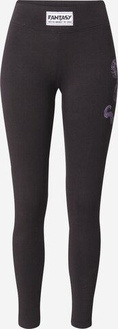 Tally Weijl Skinny Leggings - fekete: elől