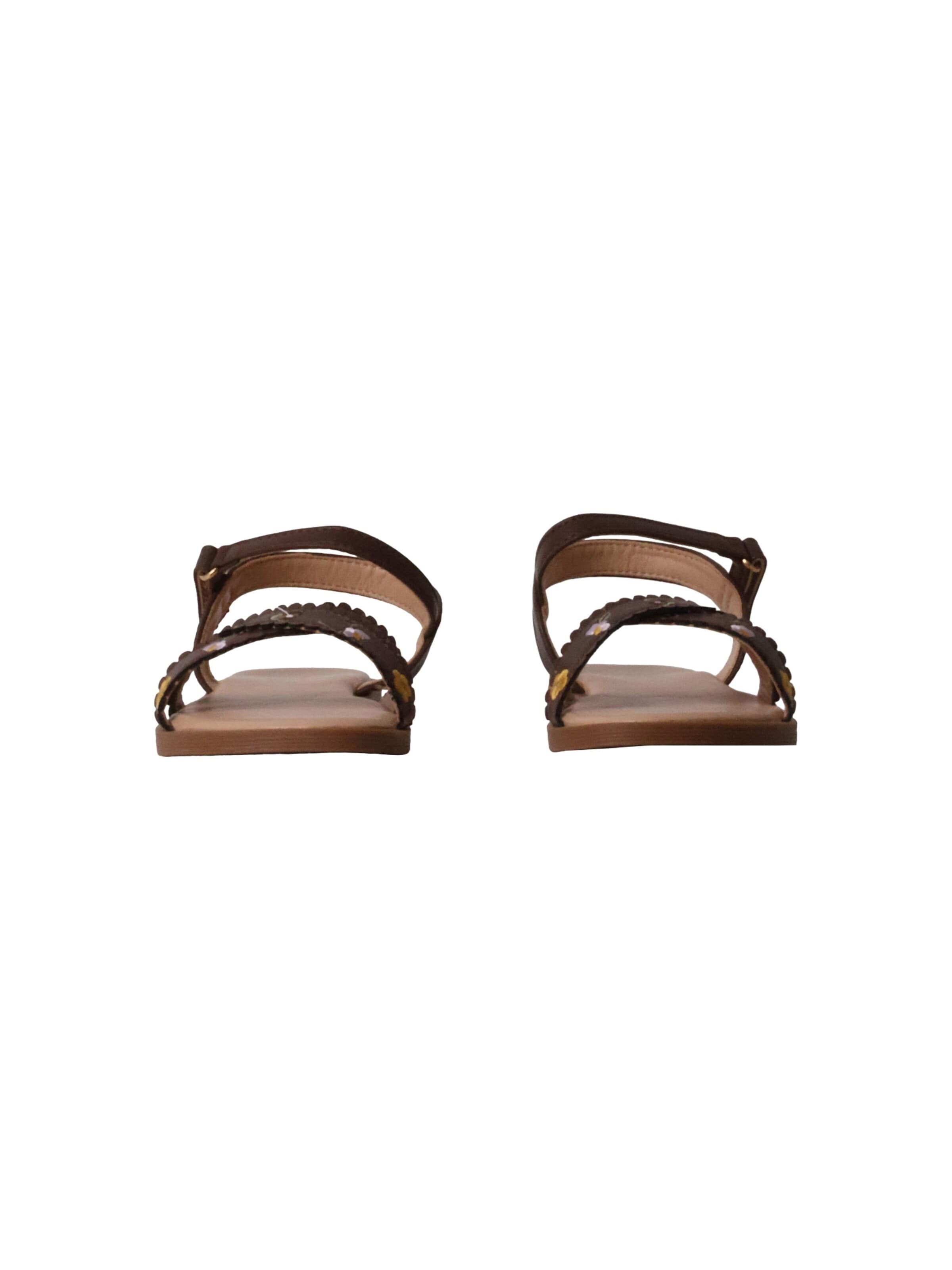 Super Mode Sandale 'Kindersandalen mit Klettverschluss'‌‌‌‌‌‌‌‌ in Braun