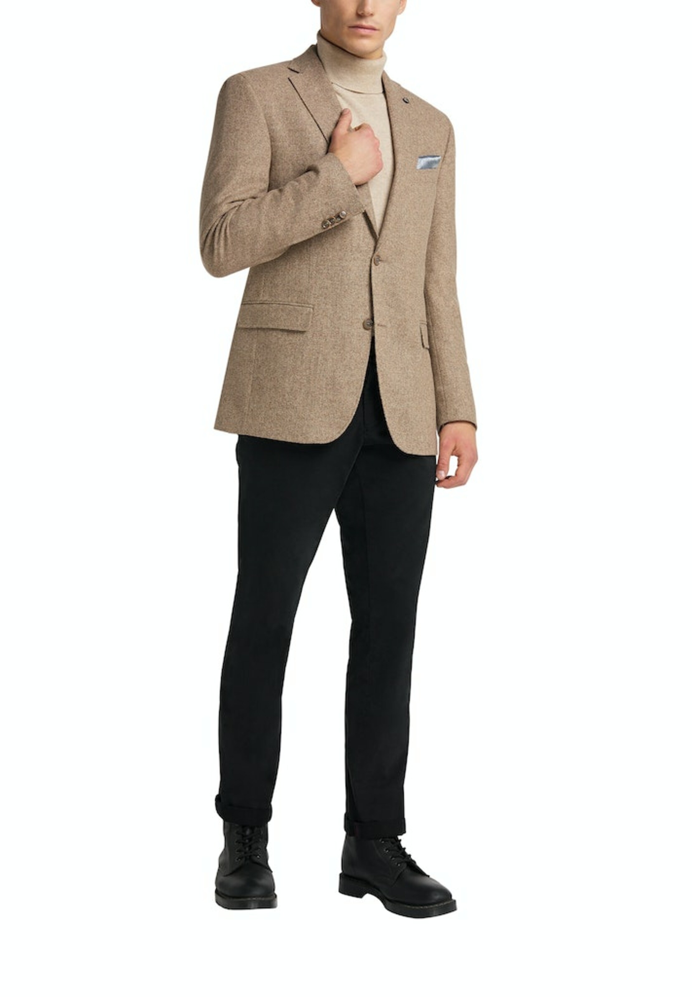 CARL GROSS Regular Fit Sakko in Beige