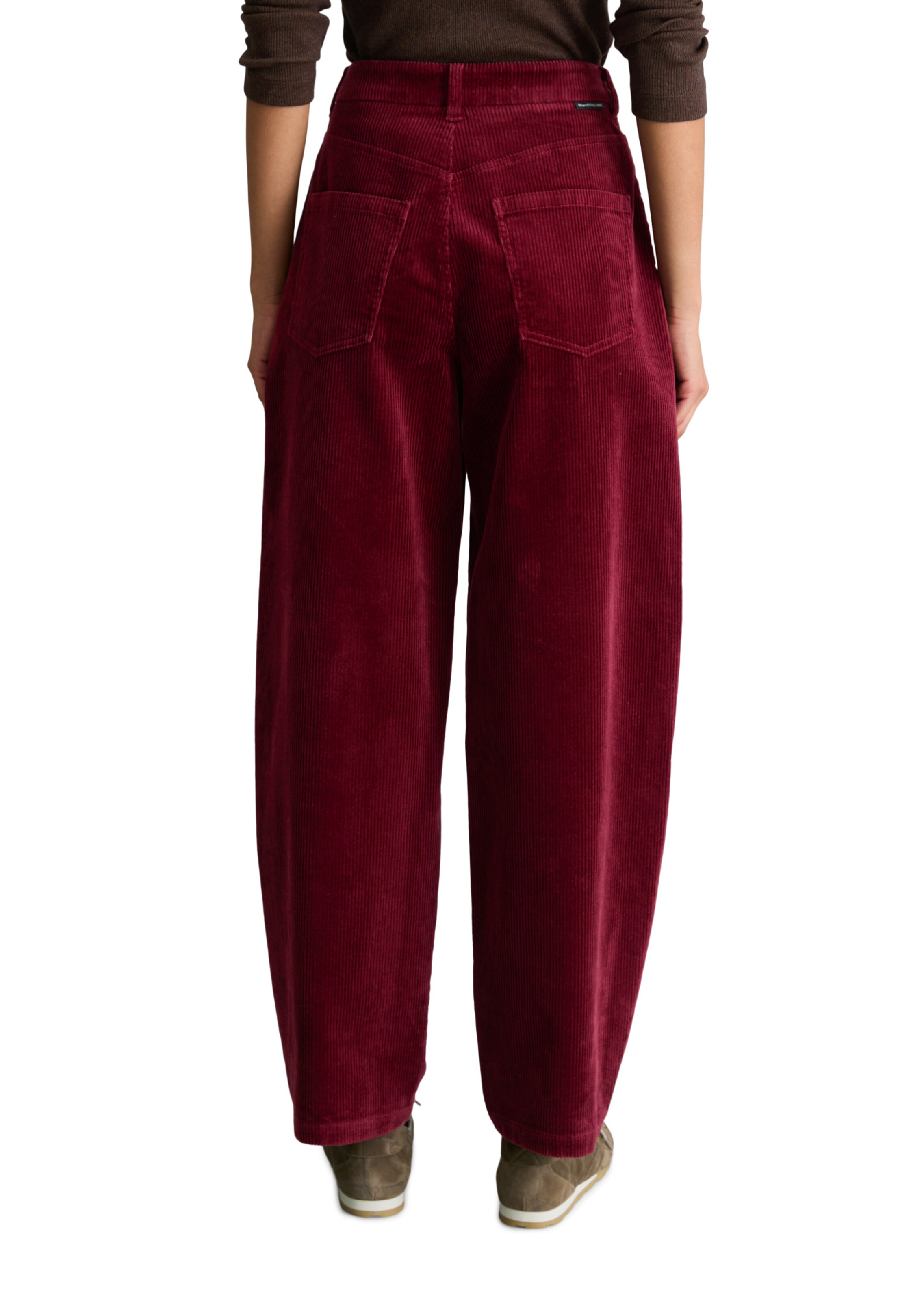 Marc O'Polo DENIM Vat Broek 'Airin' in Rood