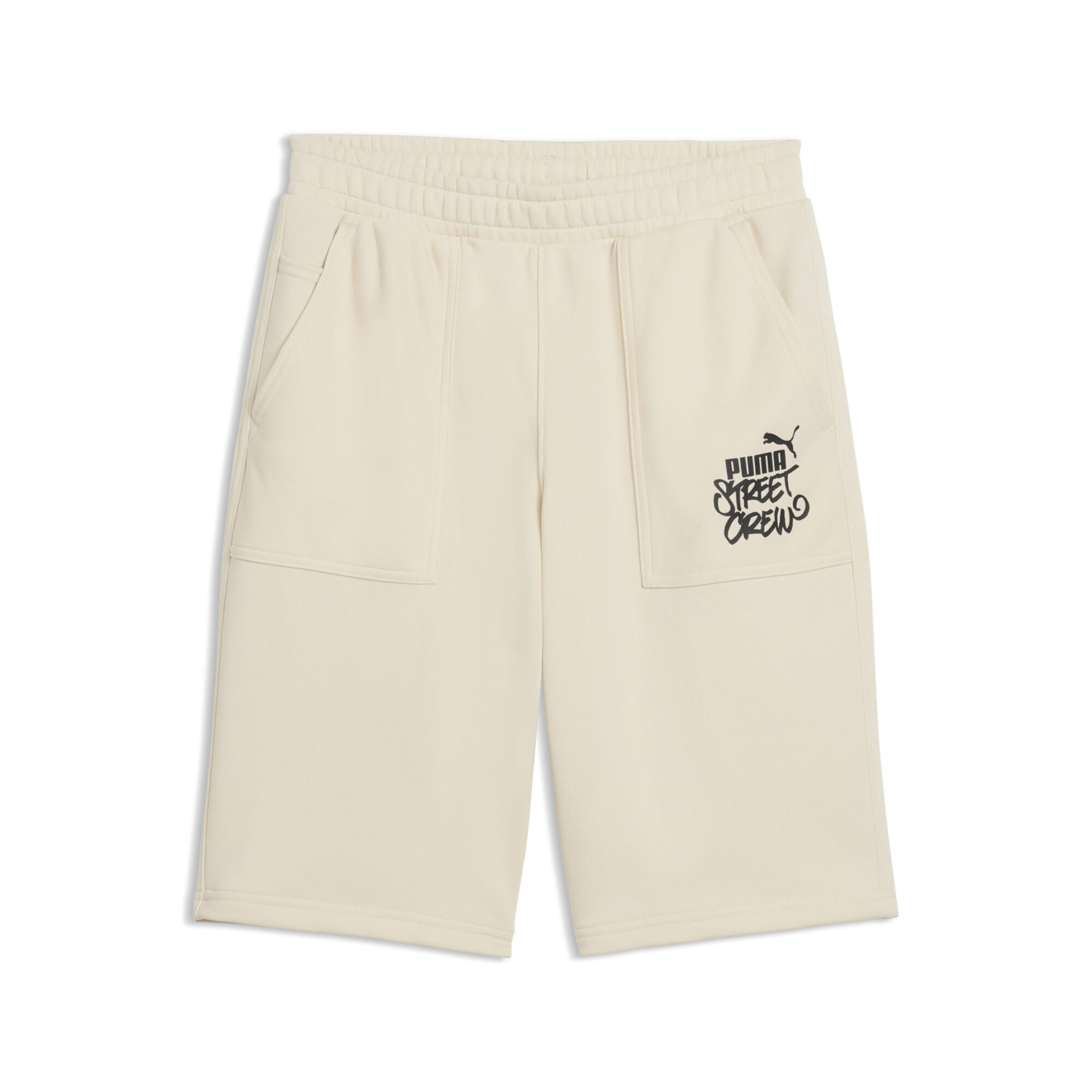 PUMA Regular Shorts '90s' in Weiß: Vorderseite