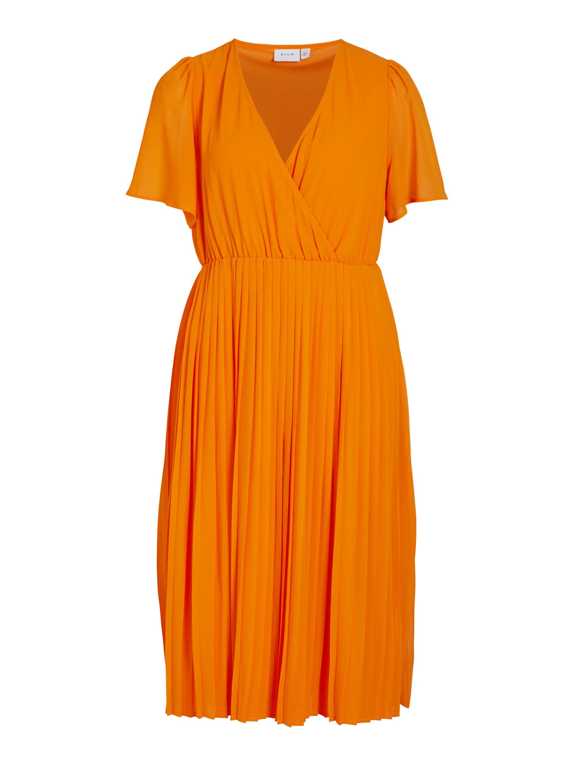 VILA Dress 'JANELLE' in Orange: front