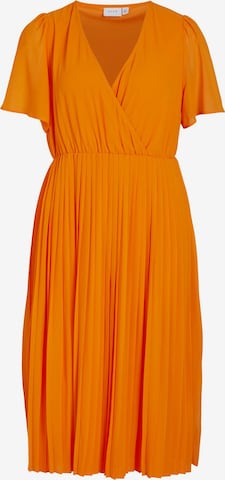 VILA Obleka 'JANELLE' | oranžna barva: sprednja stran