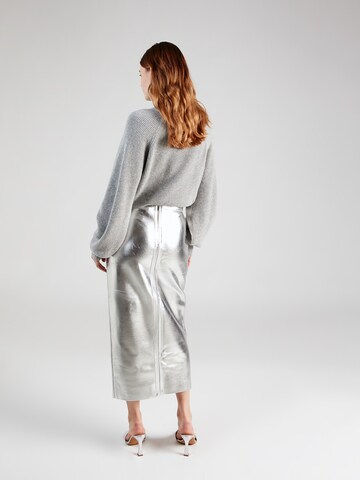 Karen Millen Skirt in Silver