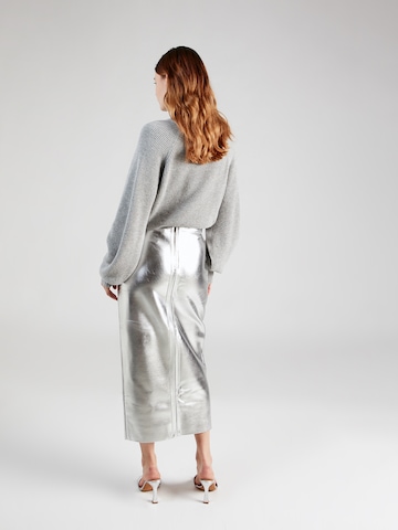 Karen Millen Skirt in Silver