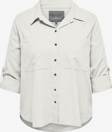 ONLY Carmakoma Blouse 'CARYasmin' in White: front