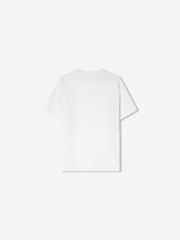 Bershka Tričko – bílá