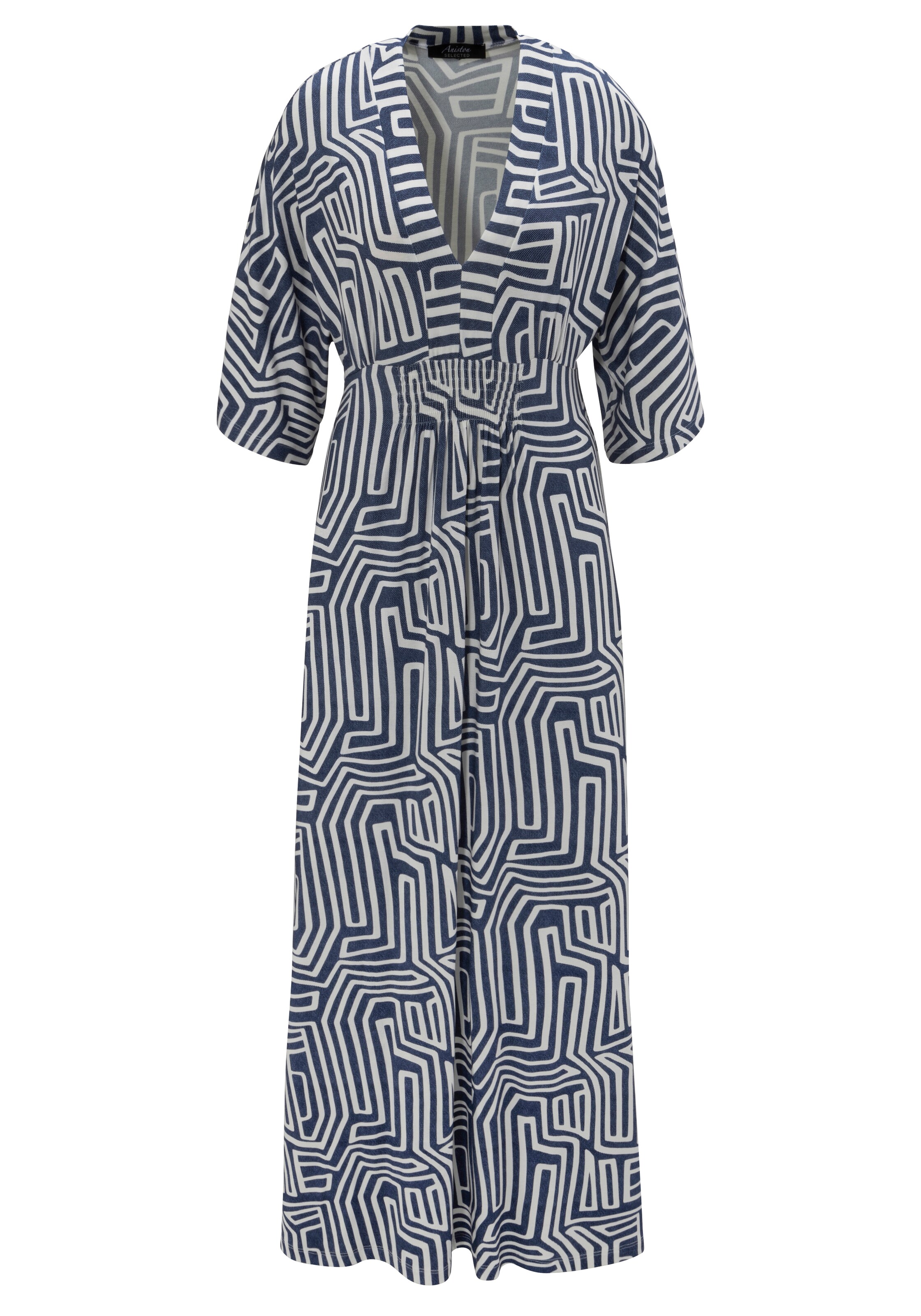 Aniston SELECTED Kleid in Blau: Vorderseite