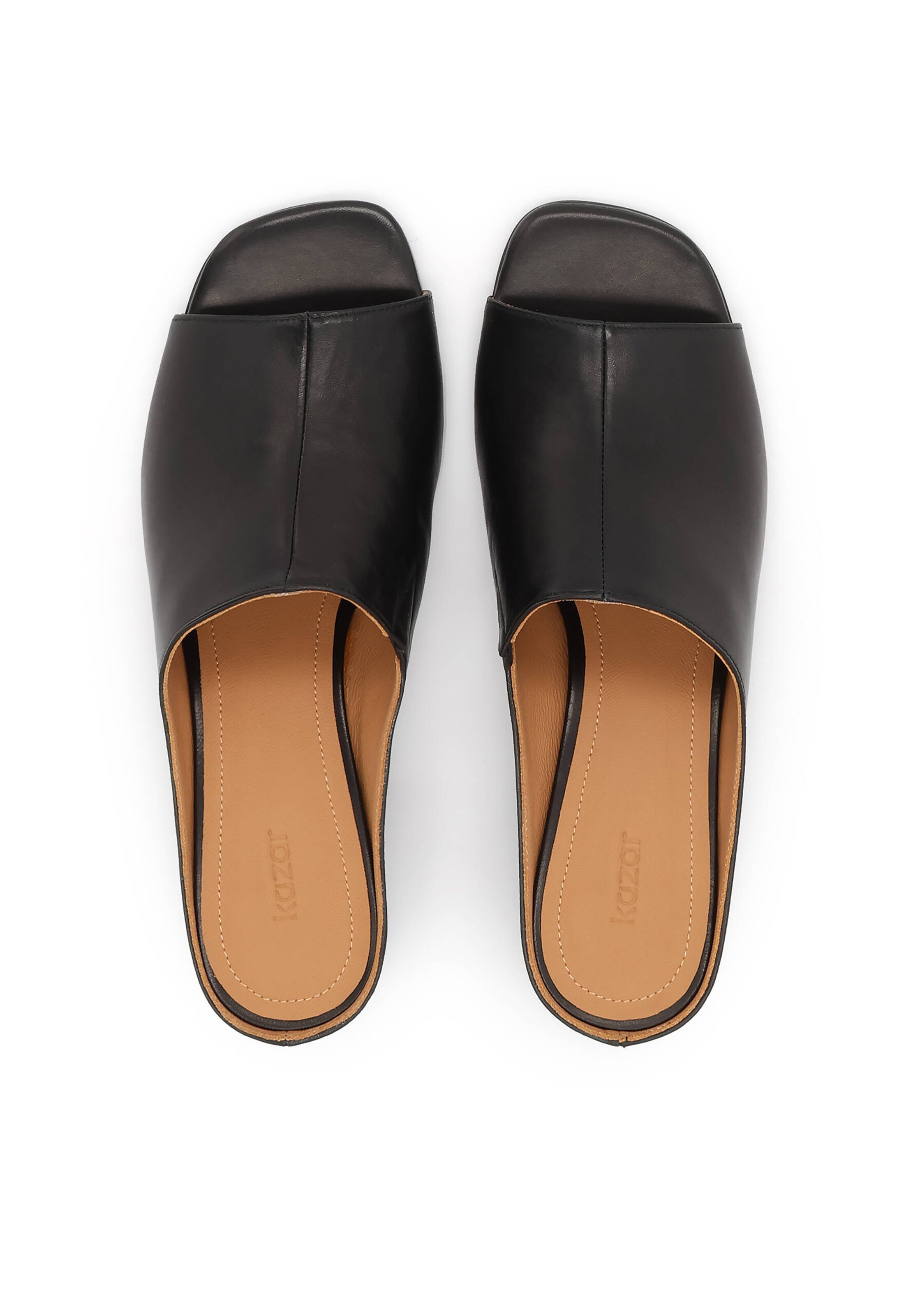 Kazar Pantolette in Schwarz