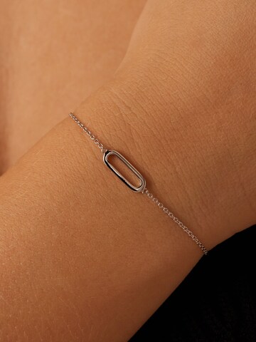 Lucardi Bracelet in Silver: front