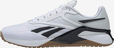 Reebok Sport Athletic Shoes 'Nano X2' in Brown / Black / White, Item view