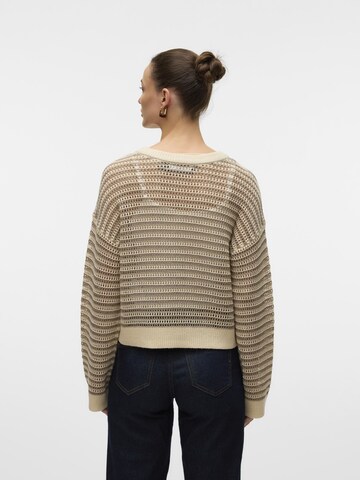VERO MODA Pulover 'VMNew Madera' | bež barva