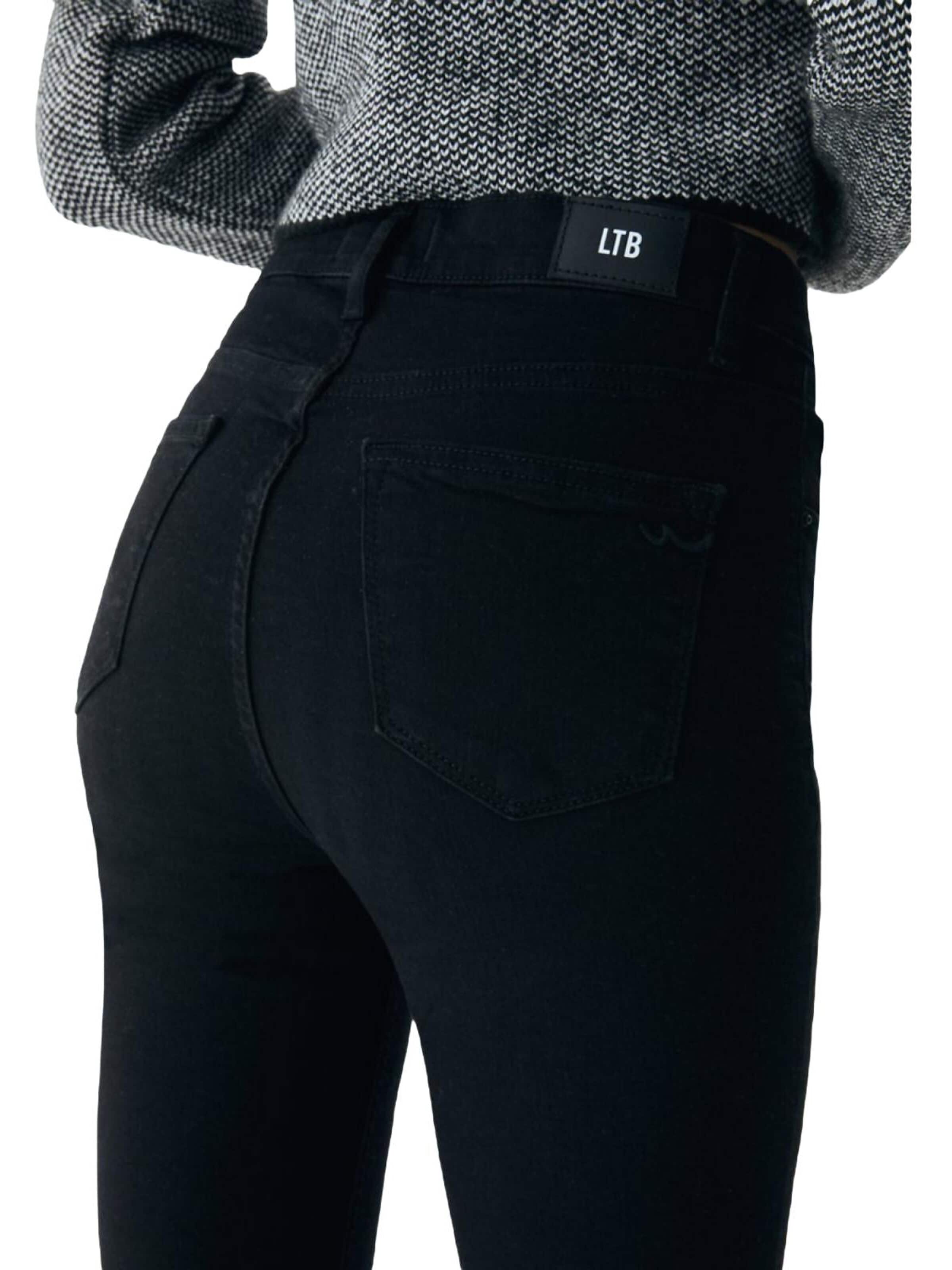 LTB Jeans - Skinny Vaquero 'LTB Jeans Damen Tanya X Skinny Leg Mid Waist Jeanshose' en negro