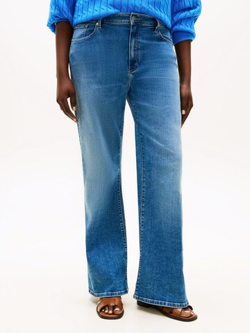 zils Tommy Hilfiger Curve Plati gali Džinsi: no priekšpuses