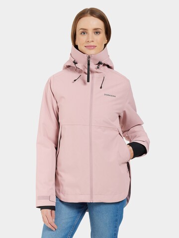 Didriksons Functionele jas 'Jenni' in Roze: voorkant