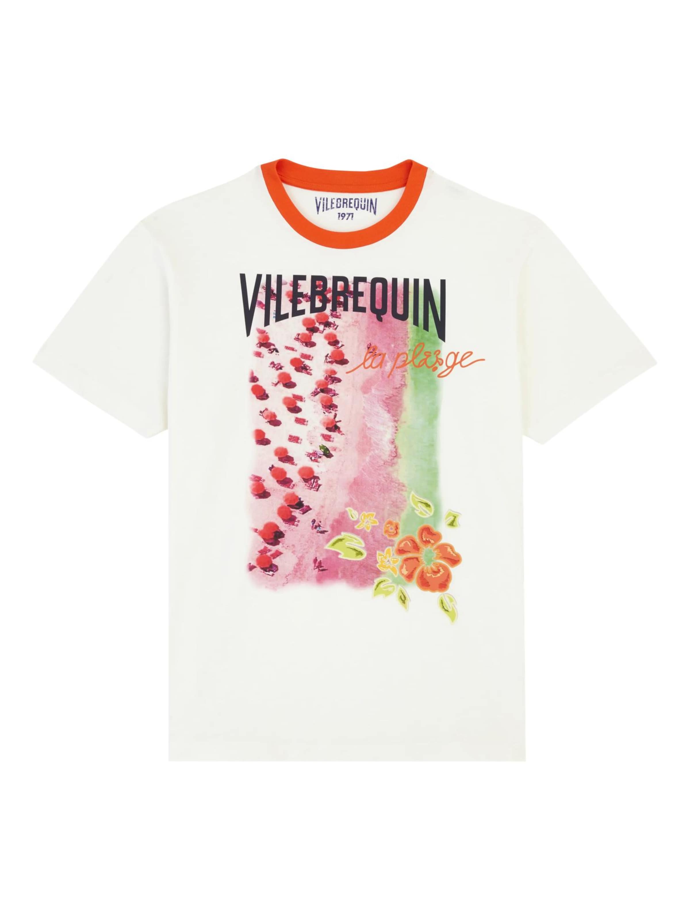Vilebrequin - Camiseta en blanco: frente