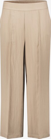 Loosefit Pantaloni con piega frontale di zero in beige: frontale