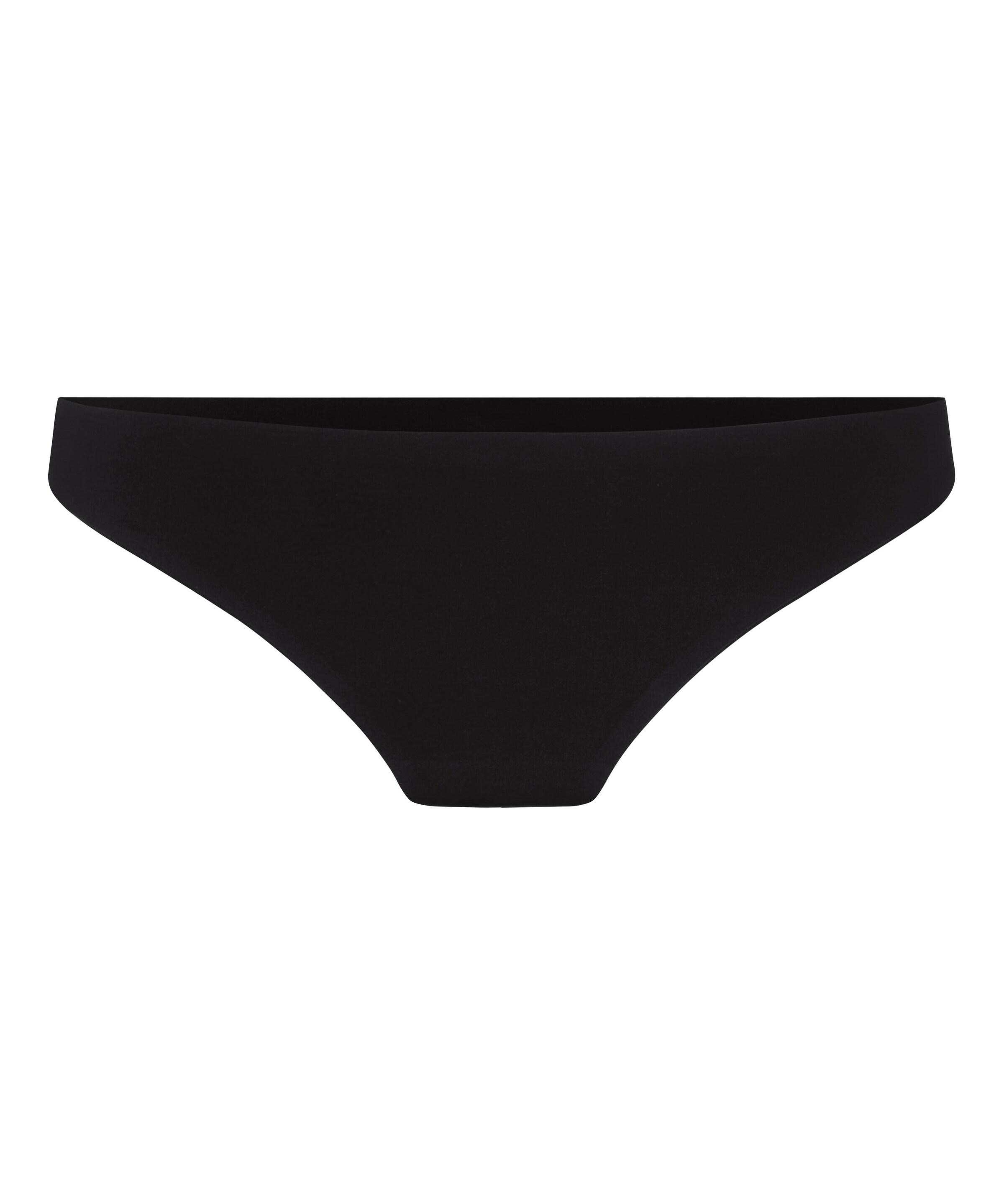 Hunkemöller String in Schwarz: Vorderseite