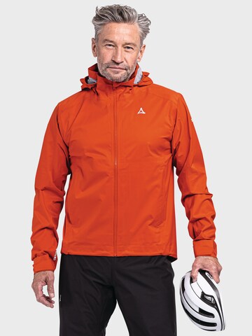 Schöffel Outdoorjas 'Tarvis 2.5L' in Oranje: voorkant