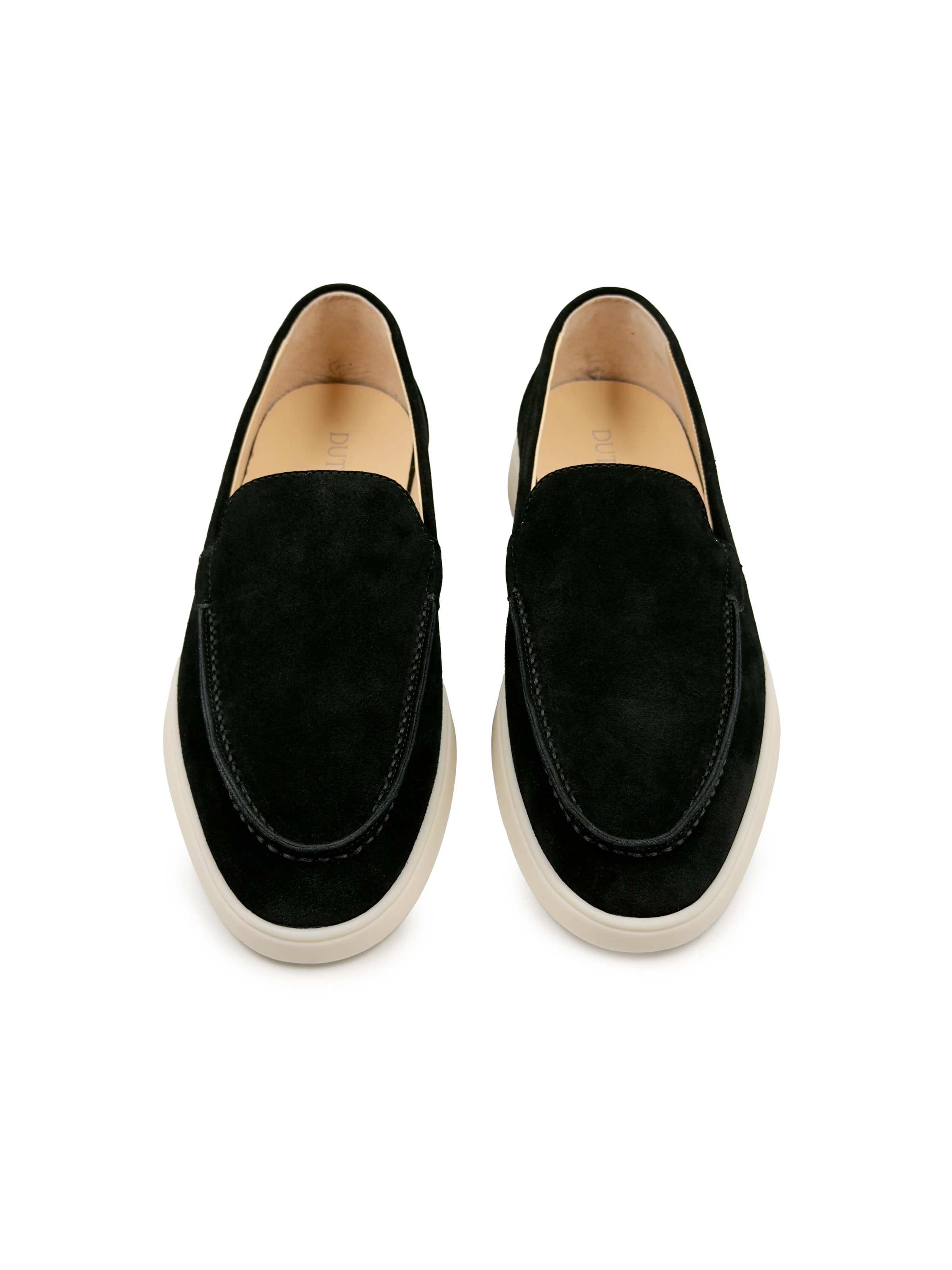 Chaussure basse 'Adore Classic Loafer' Dutch'D en noir
