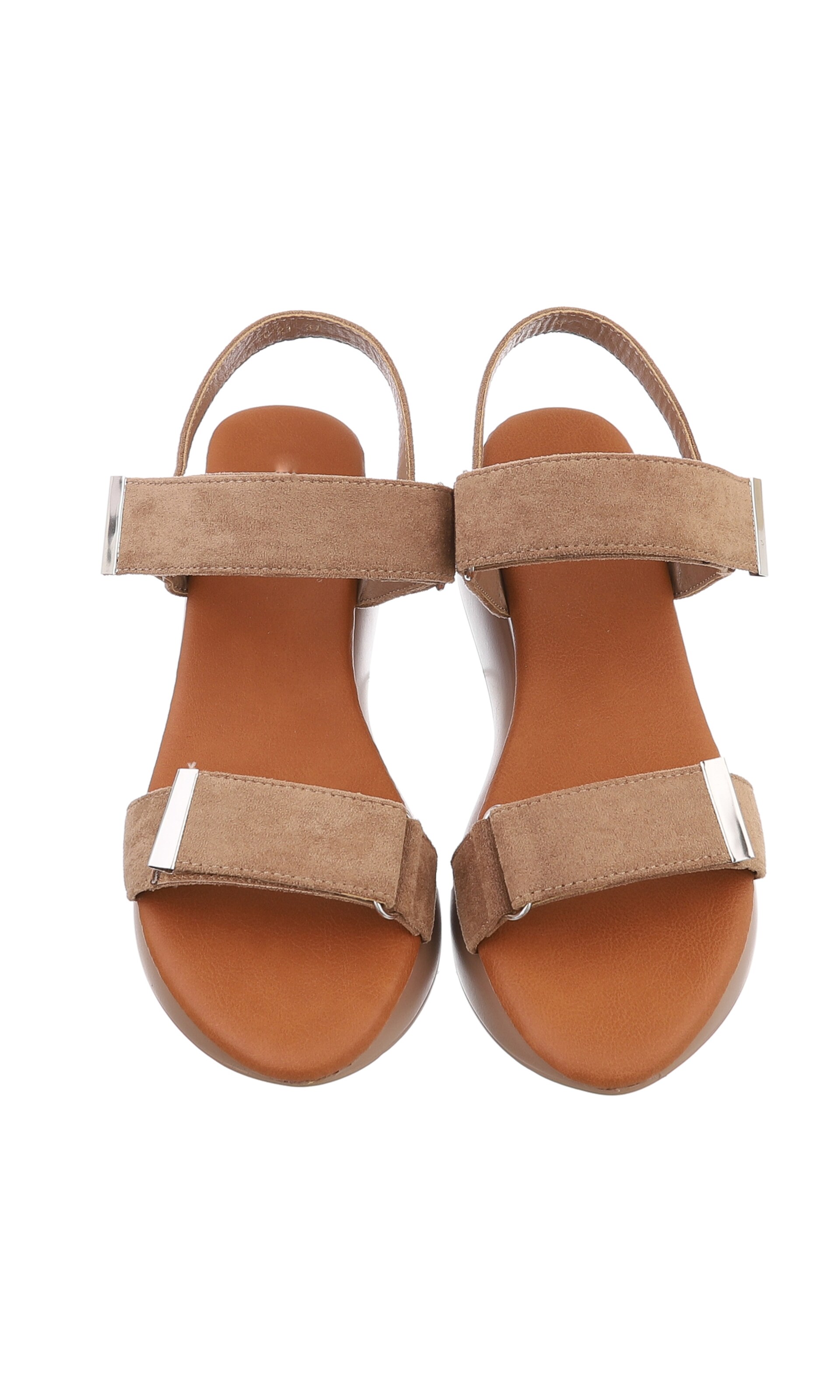Ital-Design Sandale in Braun