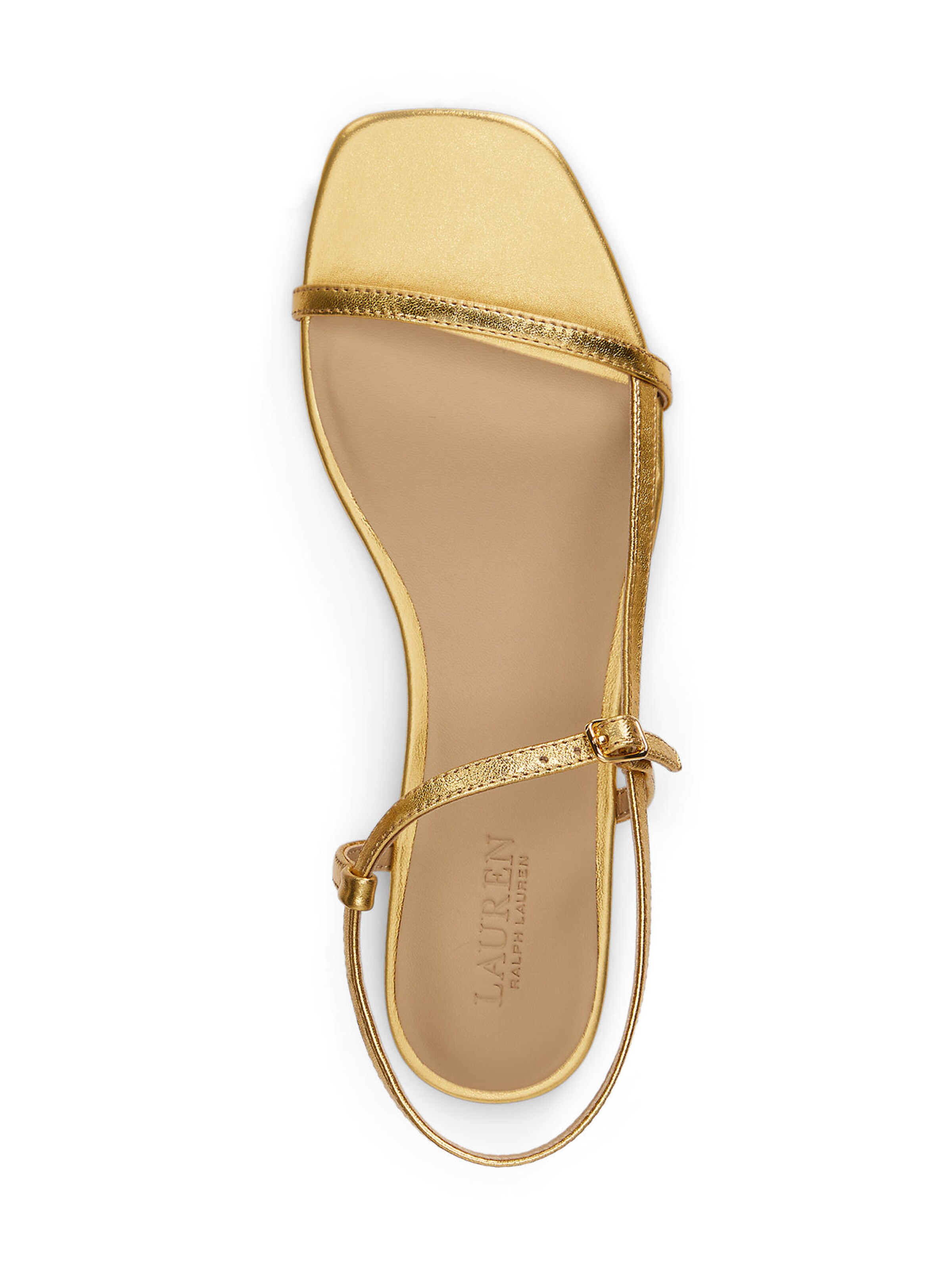 Lauren Ralph Lauren Remsandal 'LAINEE' i guld