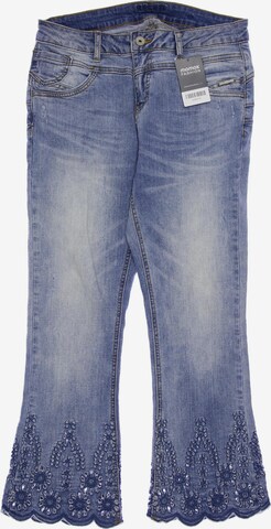 Cream Jeans in 30 in Blue: front