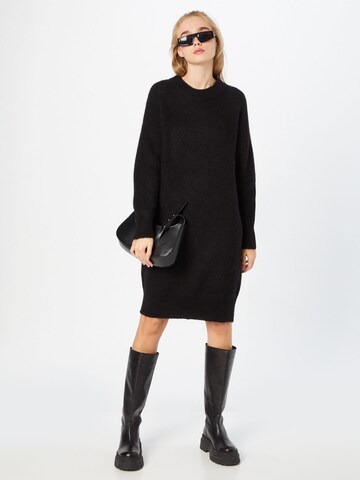 SELECTED FEMME Knitted dress 'KHLOE' in Black