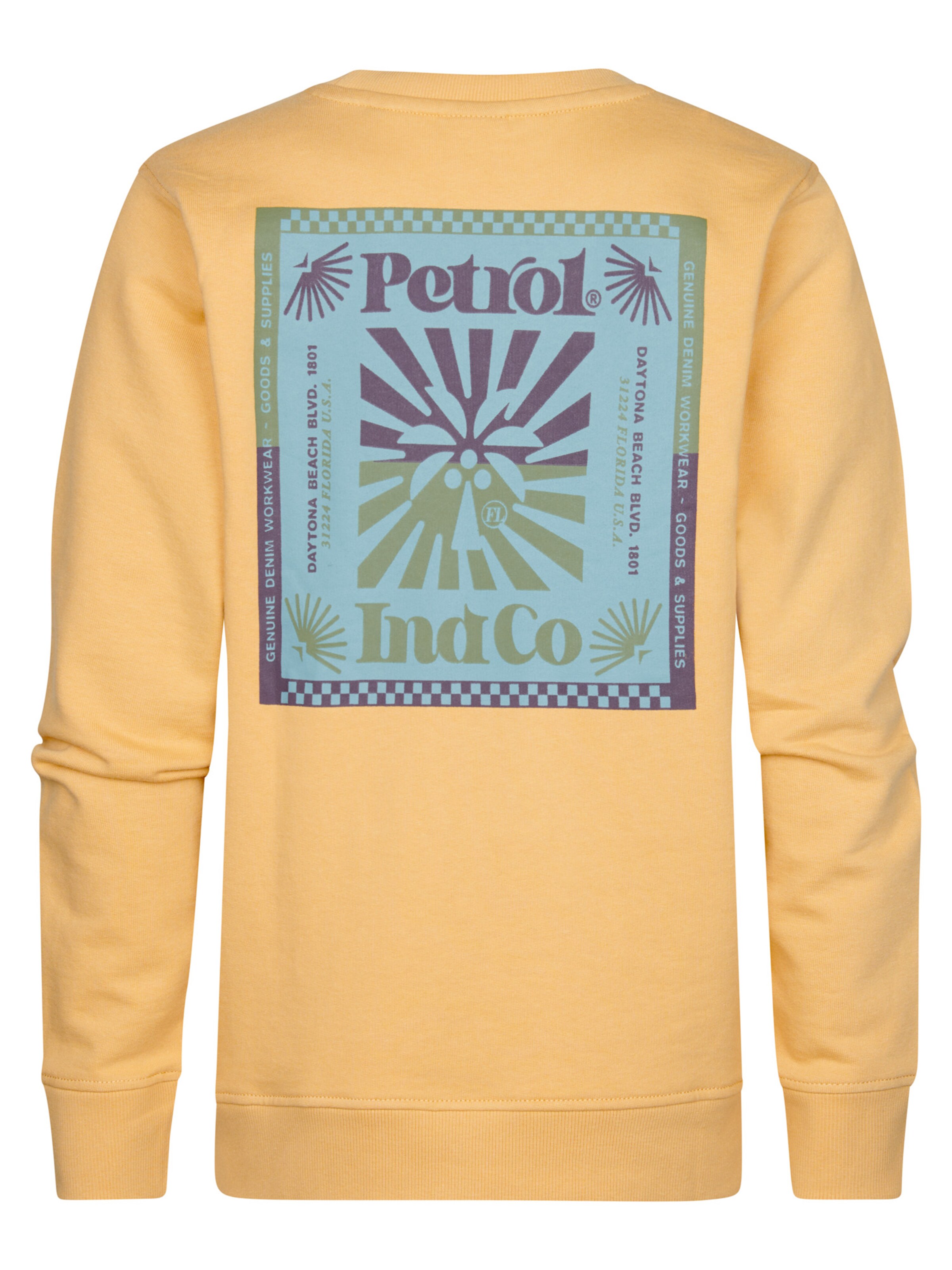 Petrol Industries Sweatshirt in Gelb