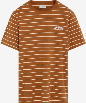 oranžinė Scalpers Sportiniai marškinėliai ' ': priekis