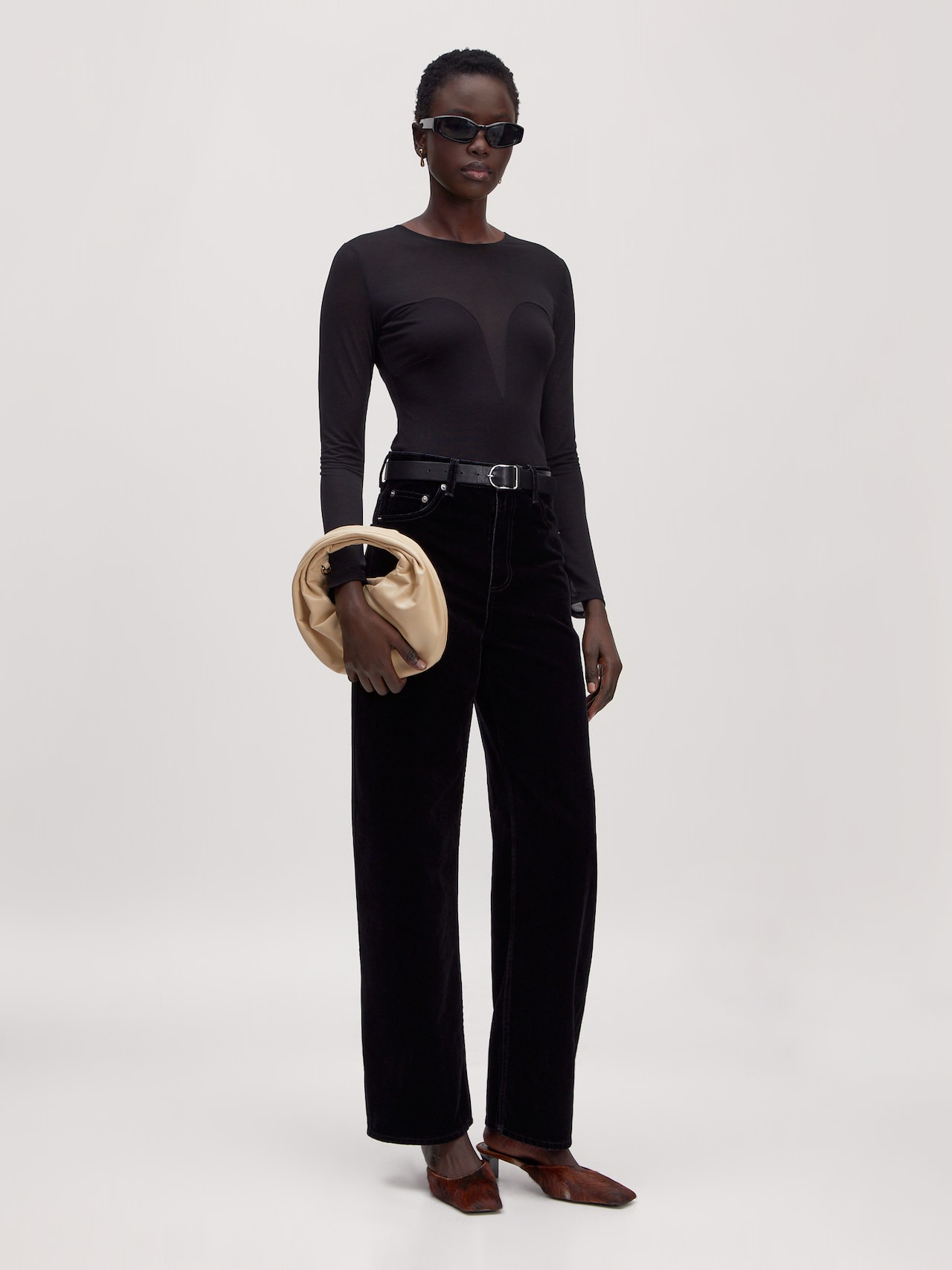 EDITED Producten Jeans 'Theodora' Zwart