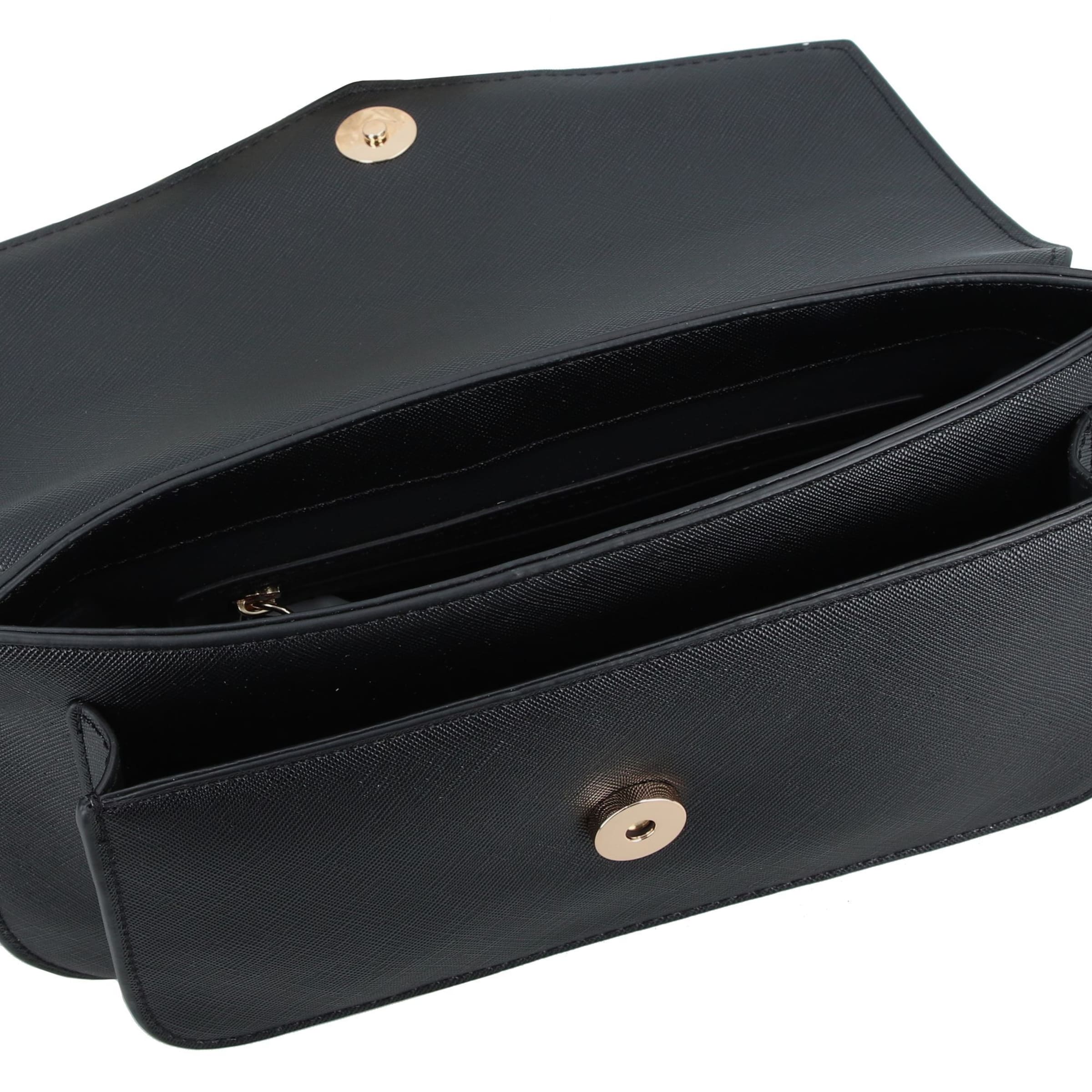 Borsa a spalla 'Unika' di VALENTINO in nero