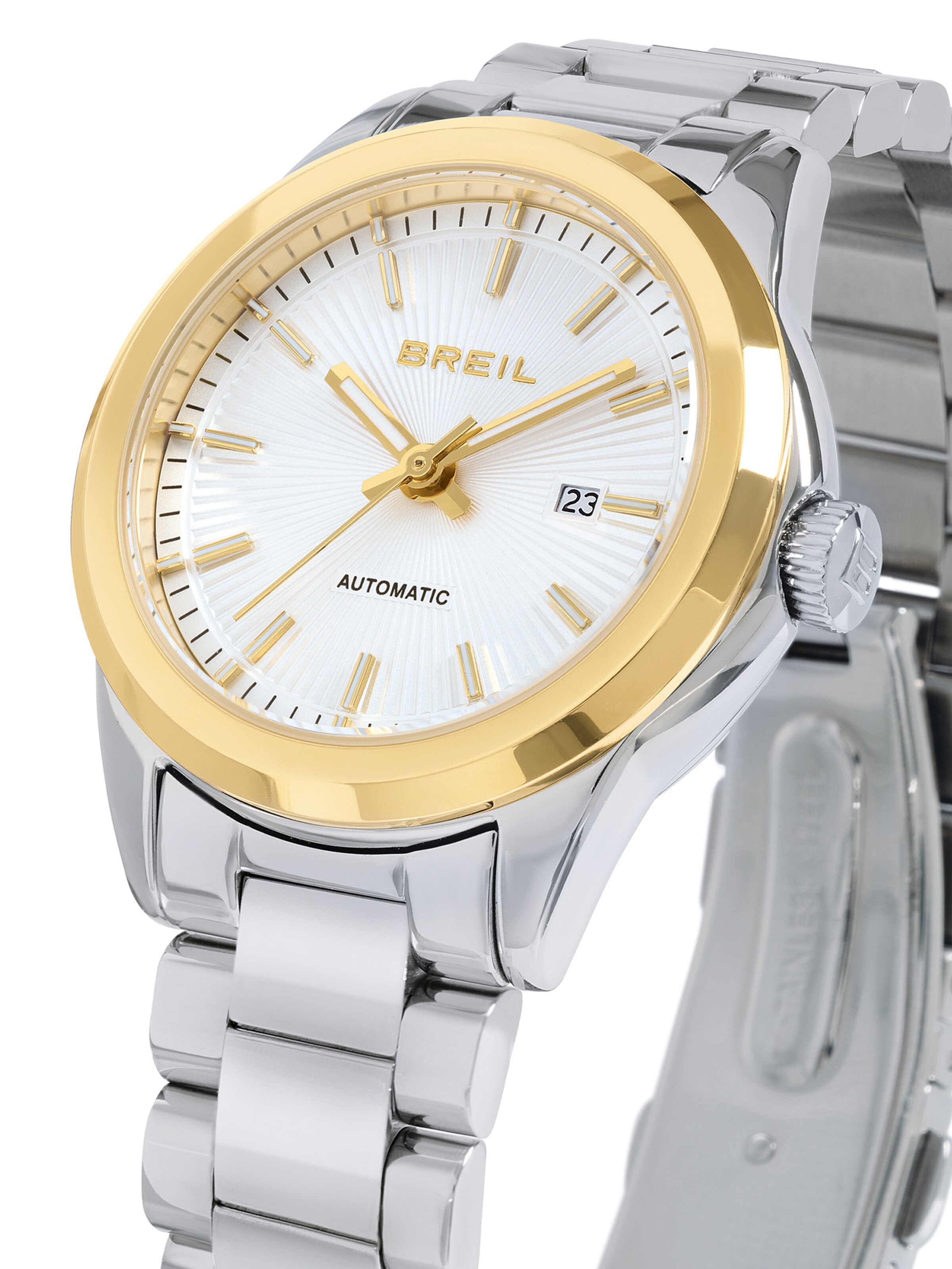 Montre à affichage analogique 'VELOUR' Breil en argent
