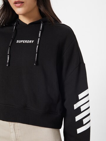 Superdry Mikina 'Train Core' – černá