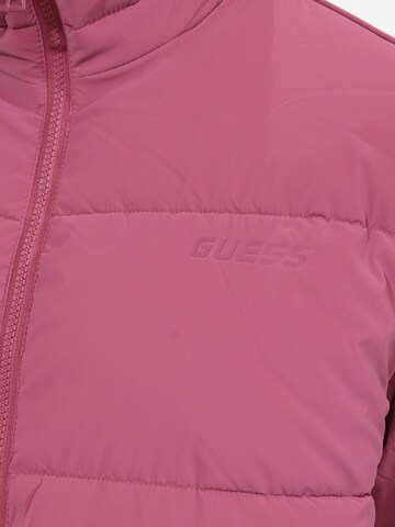 Veste d’hiver 'NEW JEAN PUFFER JACK V5BL11 WGYC2' GUESS en rose