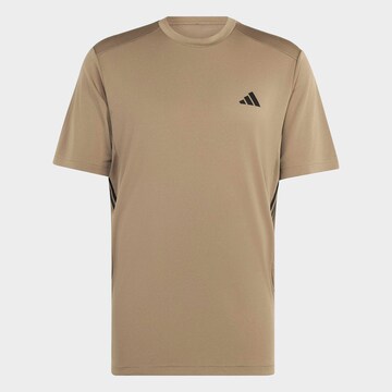 ADIDAS PERFORMANCE Funktionsshirt in Beige