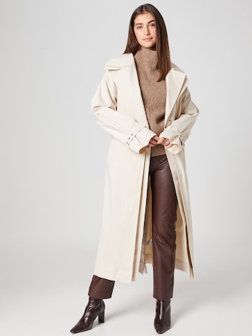 Guido Maria Kretschmer Women Between-Seasons Coat 'Kacie' in Beige