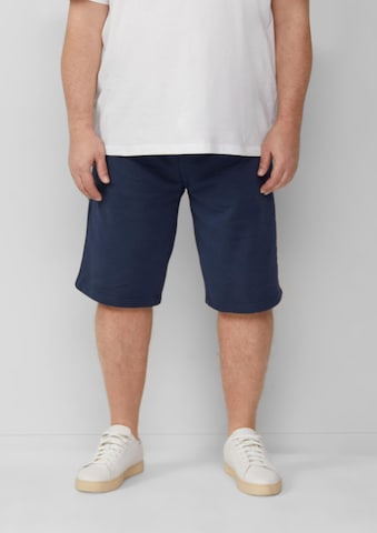 s.Oliver Regular Broek in Blauw: voorkant