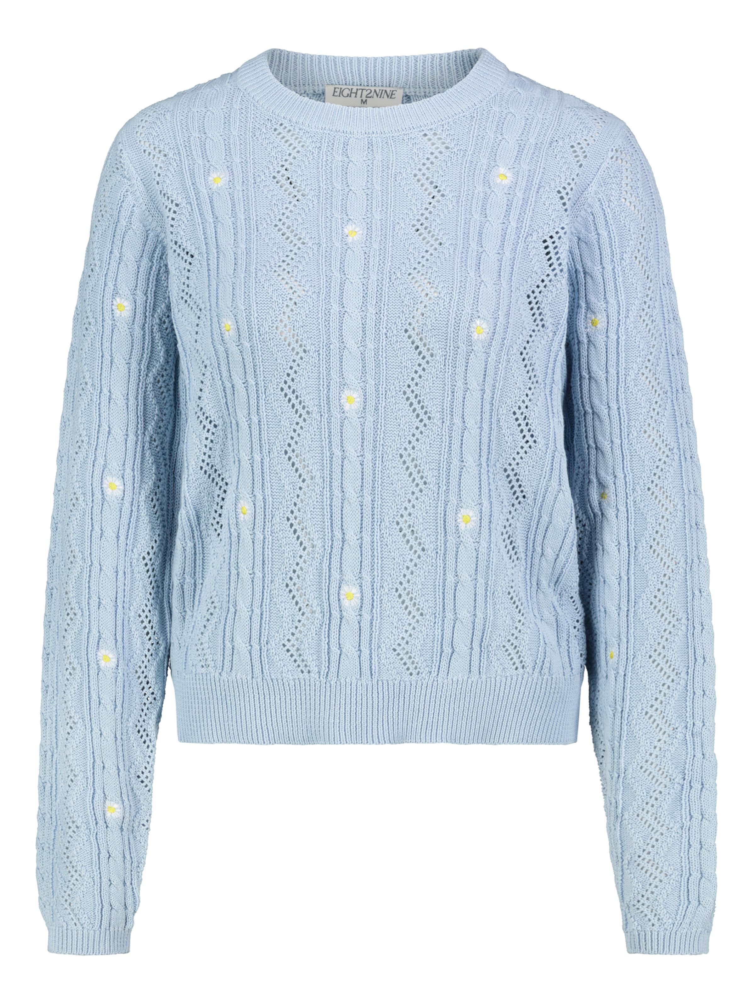 Eight2Nine Pullover in Blau: Vorderseite