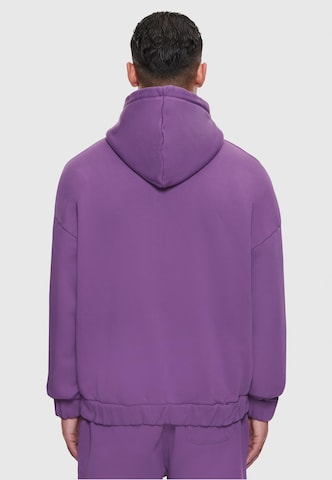 Dropsize Bluza rozpinana 'Bazix Republiq' w kolorze fioletowy